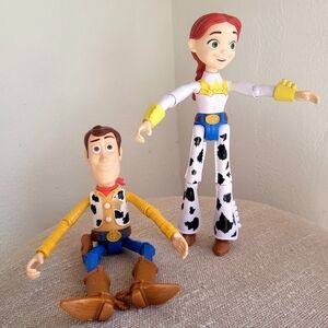 Toy Story Woody and Jessie Action Figures